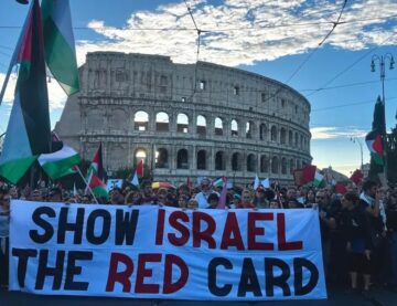 Il calcio popolare contro il genocidio